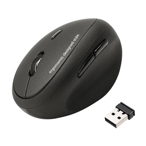 SANWA 2.4G Wireless Ergonomic Mouse, Optical Vertical Ergo...