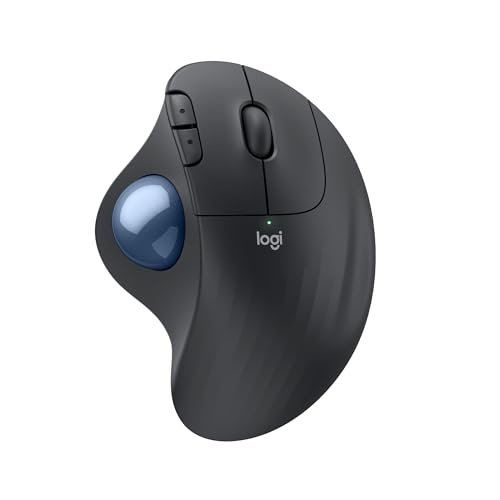 Logitech Ergo M575S Wireless Trackball Mouse, Wireless...