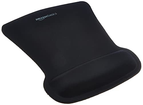 Amazon Basics Irregular Ergonomic Gel Computer Mouse Pad...
