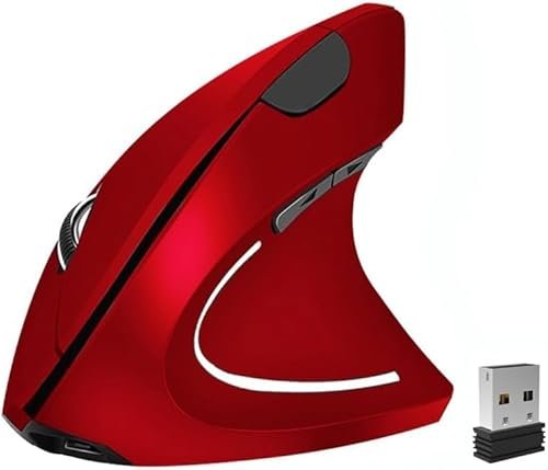 Ergonomic Mouse, Vertical Wireless Mouse 2.4G Rechargeable...