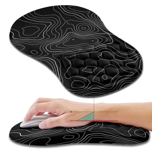 Hokafenle Ergonomic Mouse Pad Wrist Support, Wrist Rest...