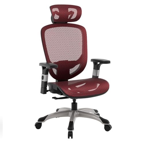 STAPLES Hyken Ergonomic Task Chair, Mesh, Ergonomic, Lumbar...