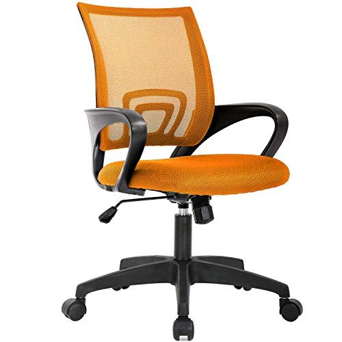 BestOffice | Ergonomic Office Chair | Mid-Back Swivel Desk...