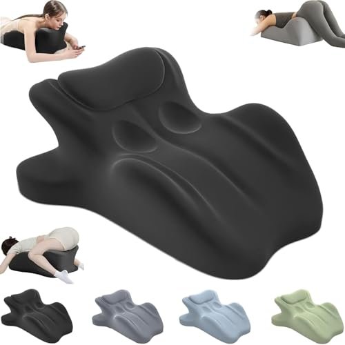 RSN Ergonomic Memory Foam Wedge Pillow, 27° Angled Support...