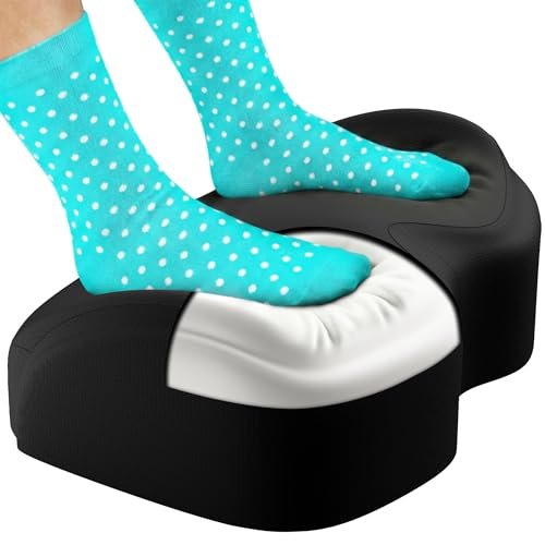 Everlasting Comfort Foot Rest for Under Desk at Work -...