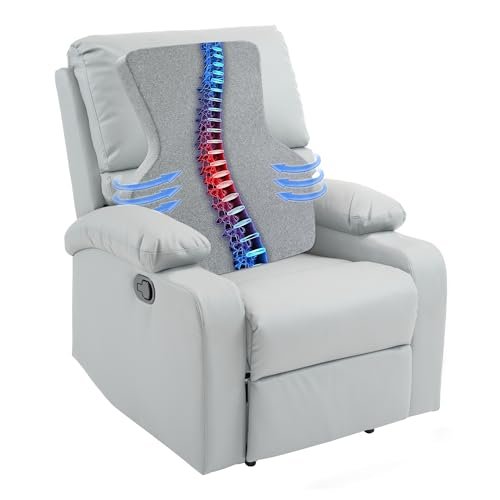 HOMBYS Ergonomic Lumbar Support Pillow for Recliner,Memory...