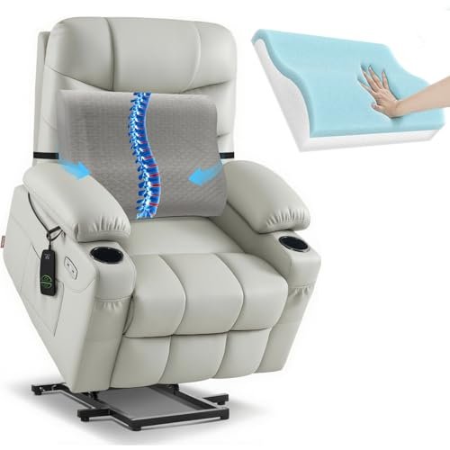 Kamellia Lumbar Support Pillow for Recliner Chair -...