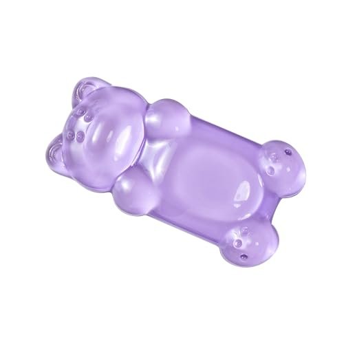 Ergonomic Silicone Gel Mouse Wrist Rest –Purple Clear Cute...