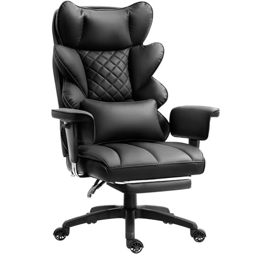 Dowinx Big and Tall Office Chair with Pocket Spring...