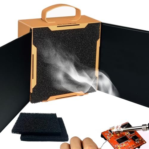 Upgraded ToolBud Solder Fume Extractor with Removable...