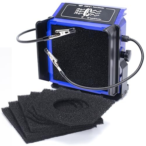 WEP 948DQ-I Fume Extractor Tool with Double Filtering,...