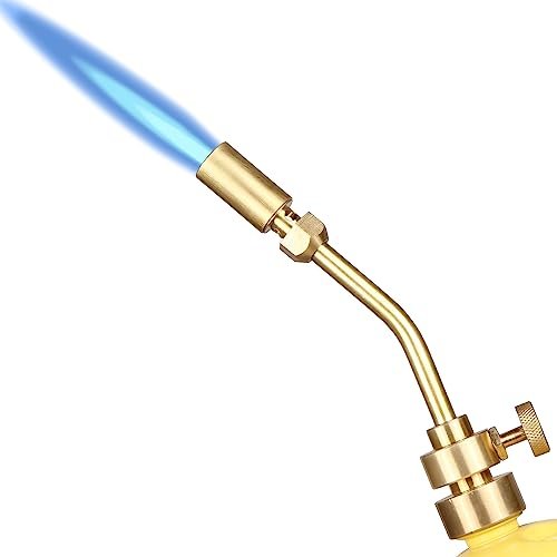 DOMINOX Propane Torch Head Brass Torch Nozzle Blow Torch...
