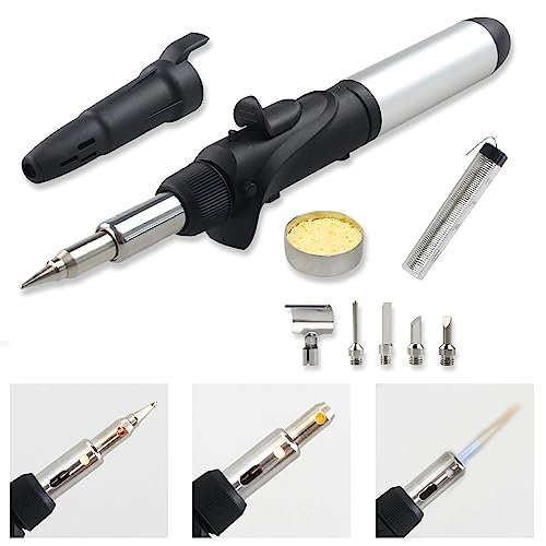 FROGBRO Butane Soldering Iron Kit Self-Ignite Adjustable...