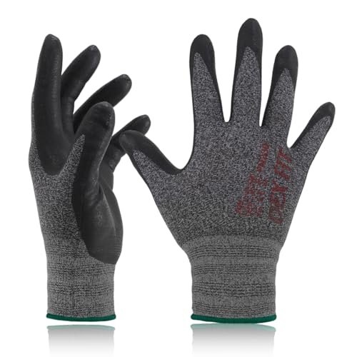 DEX FIT Nitrile Coated Work Gloves FN330-3D-Comfort...