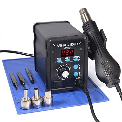 YIHUA 959D-Digital Hot Air Rework Station, High Power with...