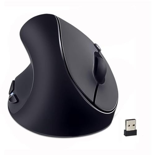 SUNGI Left-Handed Mouse,2.4GHz Ergonomic Vertical DPI...
