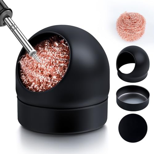 Soldering Iron Tip Cleaner,LXIANGN Non-slip Solder Flux...