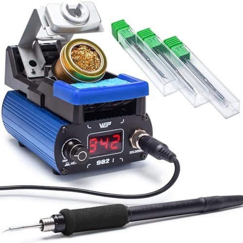 WEP 982-I Precision Soldering Iron Station with Temperature...
