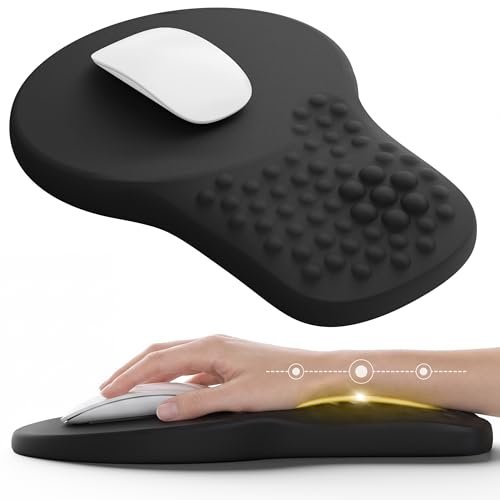 Ergonomic Mouse Pad with Wrist Rest Support, Mousepad for...