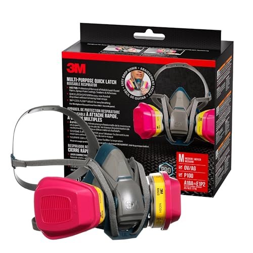 3M™ Multi-Purpose Quick Latch Reusable Respirator...
