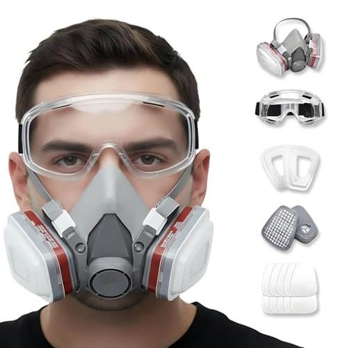 Tesoro Moda Respirator Mask for Spray Painting,...