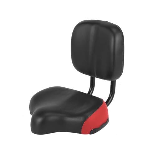 Comfortable Bike Seats Wide Bicycle Seat with Backrest...