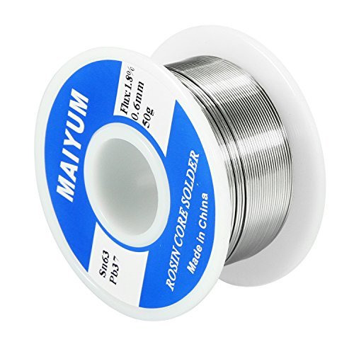 MAIYUM 63-37 Tin Lead Rosin Core Solder Wire for...