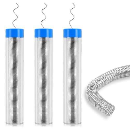 Rindion 60/40 Solder Wire, 4 PCS Rosin Core Solder,...