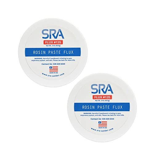 SRA Solder 135 Rosin Paste Soldering Flux For Electronics,...