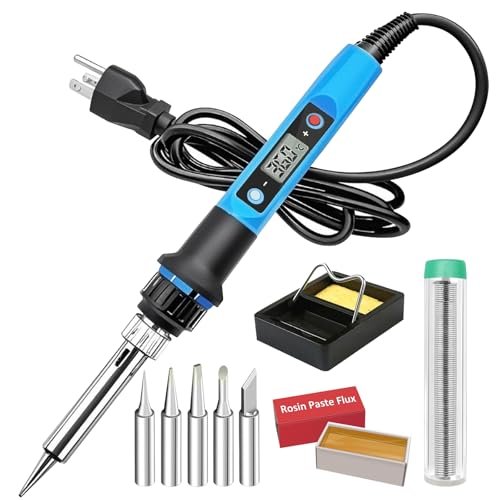 Soldering Iron Kit, 80W 110V Fast Heat up in 10s...