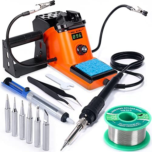YIHUA 926 III 60W LED Display Soldering Iron Station Kit...