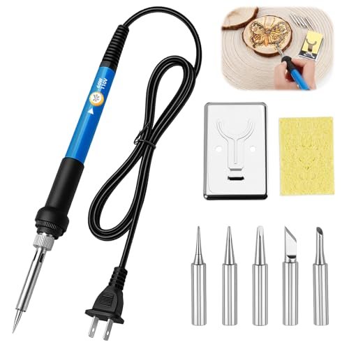 Aphohome Wood Burning Kit, 6 - Temp Adjustable Soldering...