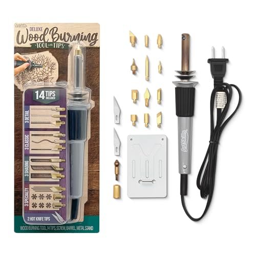ArtSkills Wood Burning Tool, Wood Burning Kit with Pen,...