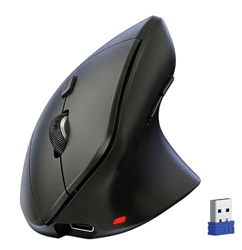 TECKNET Ergonomic Mouse, Wireless Vertical Mouse, 4800 DPI,...