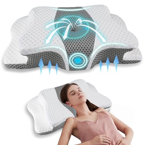 Pain Relief Cervical Pillow for Neck Support,Adjustable...